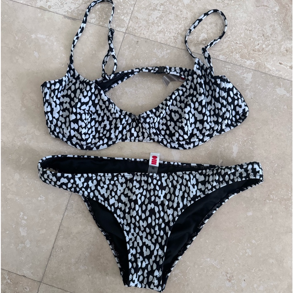 Solid & Striped Bikini - The Eva - image 1